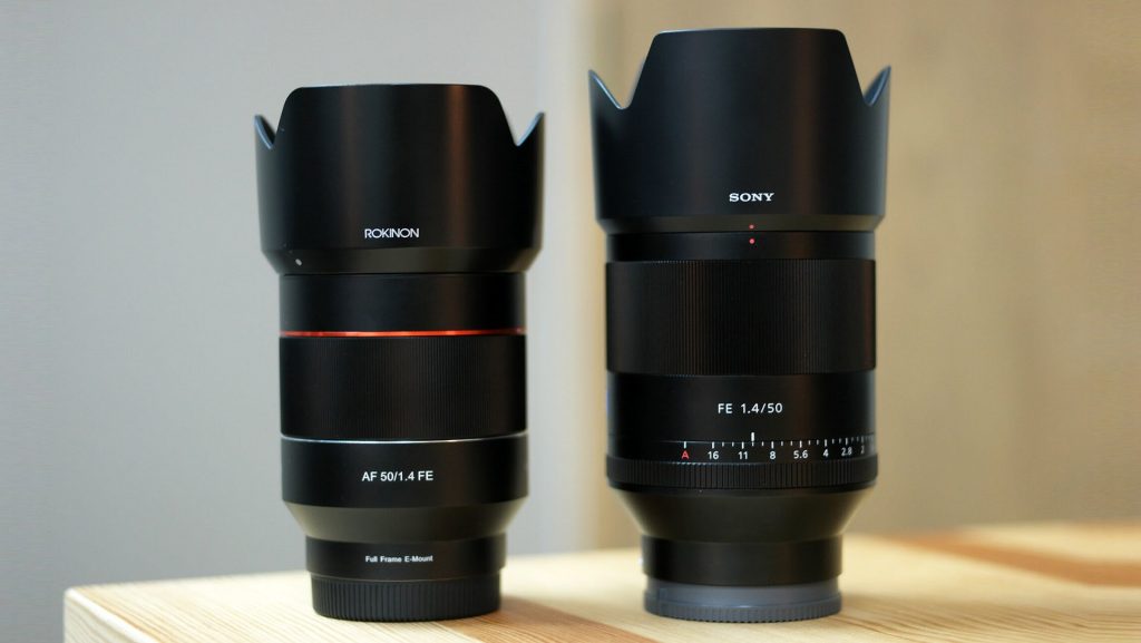 Rokinon Auto Focus 50mm f/1.4-16 FE Lens