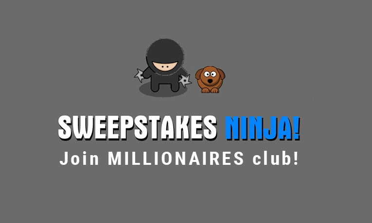 Sweepstakes Ninja - MILLIONAIRES club