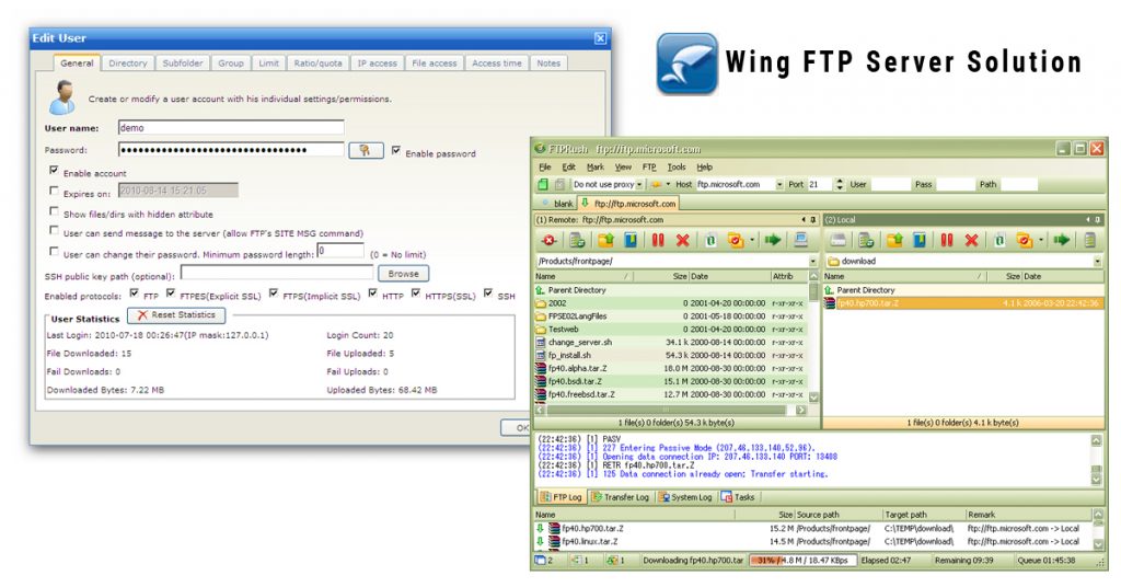 wing ftp server license key