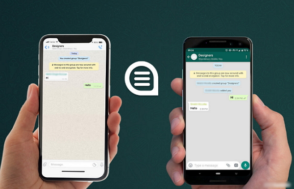 Android iPhone WhatsApp Transfer