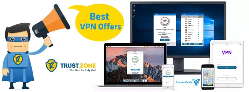 Trust Zone VPN Coupons, Deals and Sales