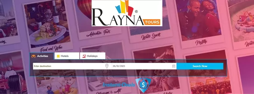 Rayna Tours Discount Coupons instantdeals