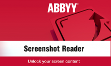 Capture texts and tables without retyping with ABBYY Screenshot Reader