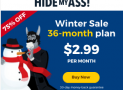 HideMyAss! Winter Sale 75% OFF